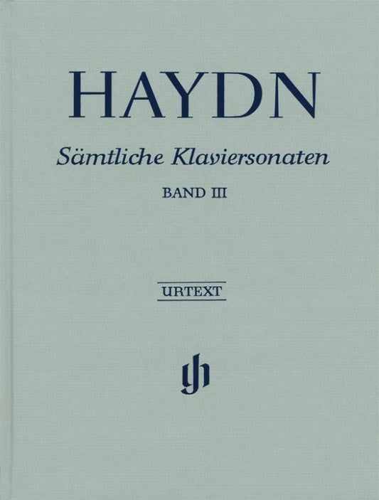 Sonates pour piano complètes - Volume III, relié | Joseph Haydn