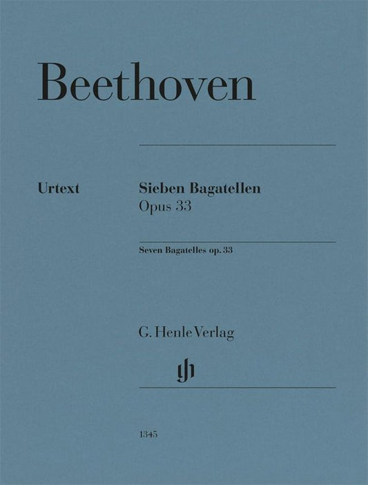 7 bagatelles, op. 103 | Ludwig van Beethoven | Piano