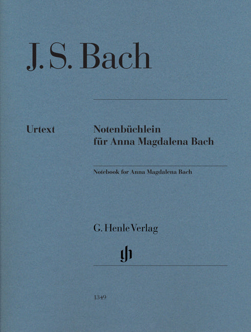 Carnet d'Anna Magdalena Bach | Johann Sebastian Bach | Piano | Livre | HN 1349