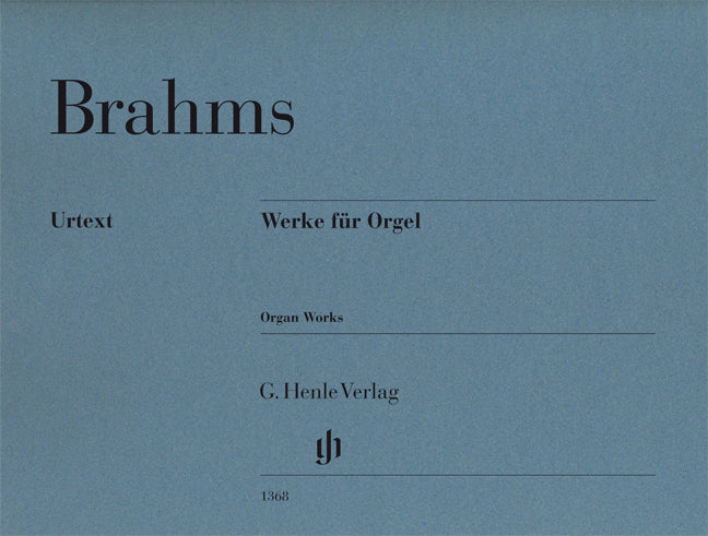 Œuvres pour orgue - Urtext | Johannes Brahms