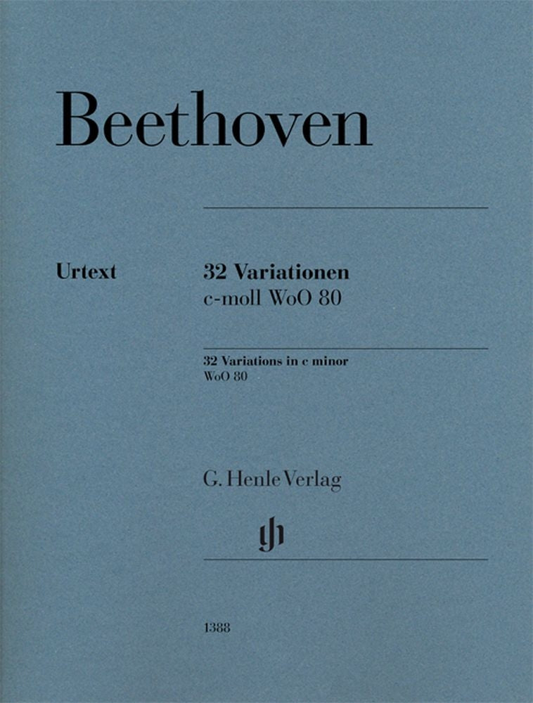 32 variations en ut mineur, WoO 80 | Ludwig van Beethoven