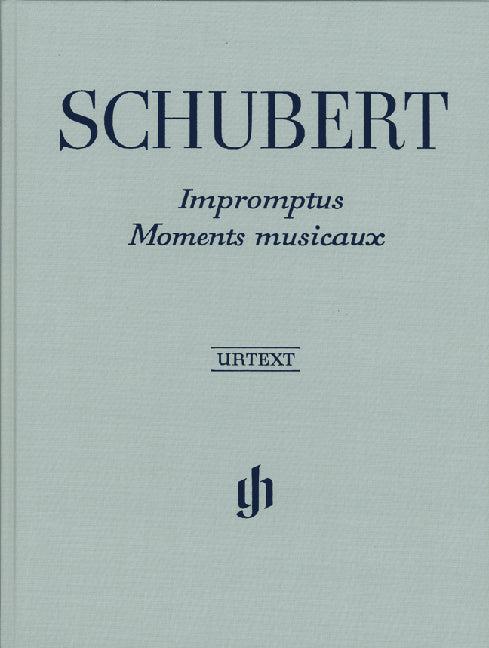 Impromptus and Moments Musicaux de Franz Schubert, Livre pour piano