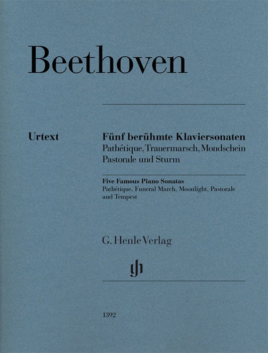 Cinq sonates pour piano célèbres | Ludwig van Beethoven