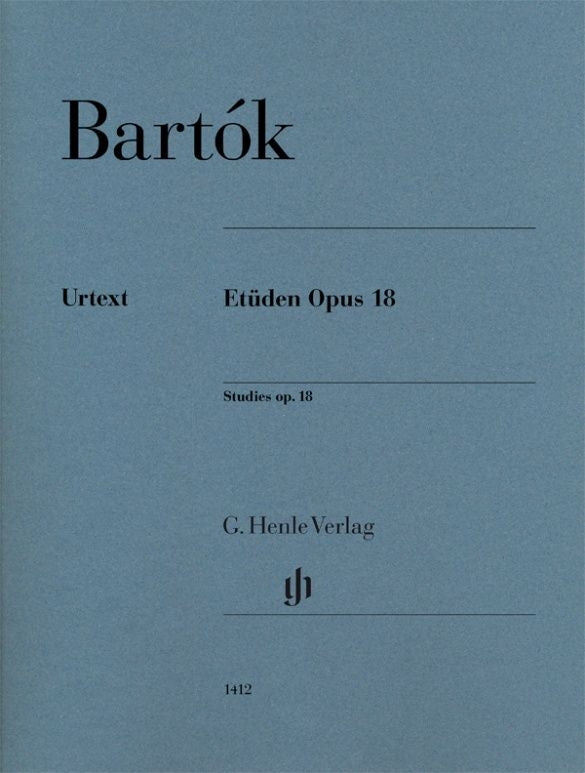 Études, op. 18 | Béla Bartók | Piano