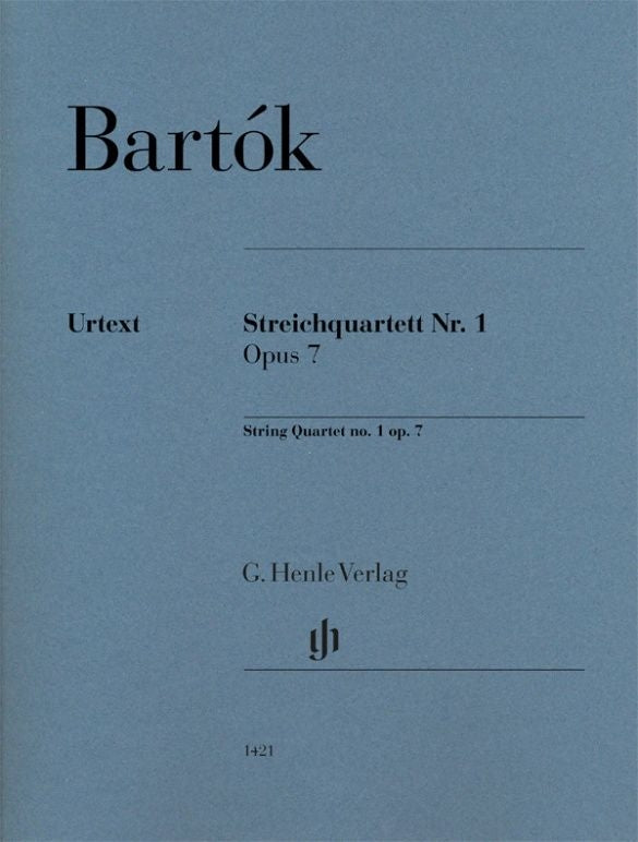 Quatuor à cordes n° 1, op. 7 | Béla Bartók | Quatuor à cordes | Jeu de parties