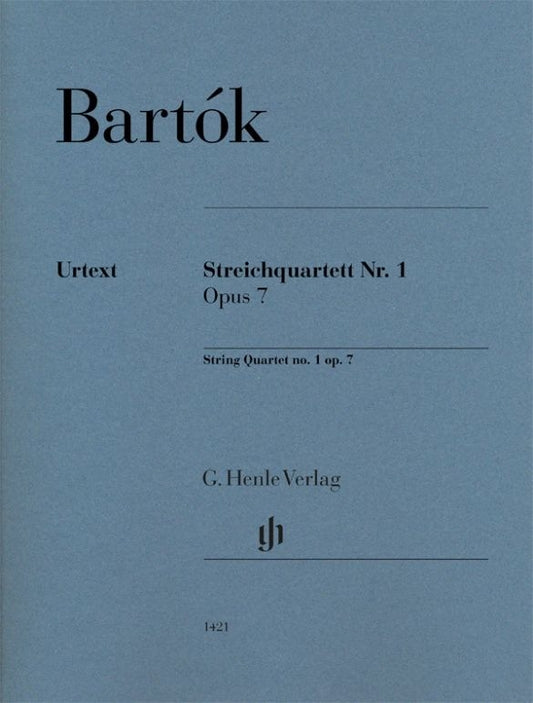 Quatuor à cordes n° 1, op. 7 | Béla Bartók | Quatuor à cordes | Jeu de parties