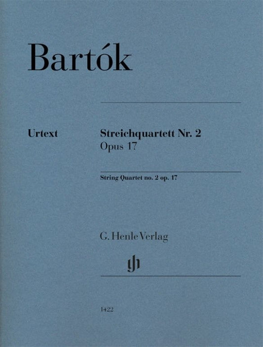 Quatuor à cordes n° 2, op. 17 | Béla Bartók | Quatuor à cordes | Jeu de parties
