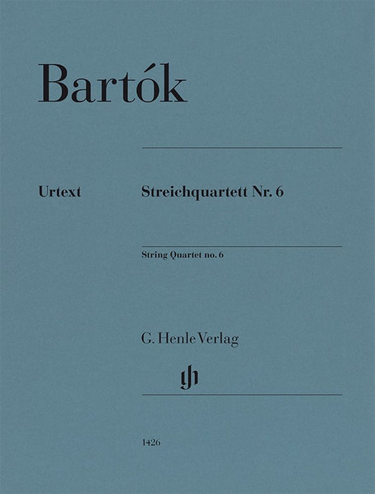 Quatuor à cordes n° 6 | Béla Bartók | Quatuor à cordes | Jeu de parties