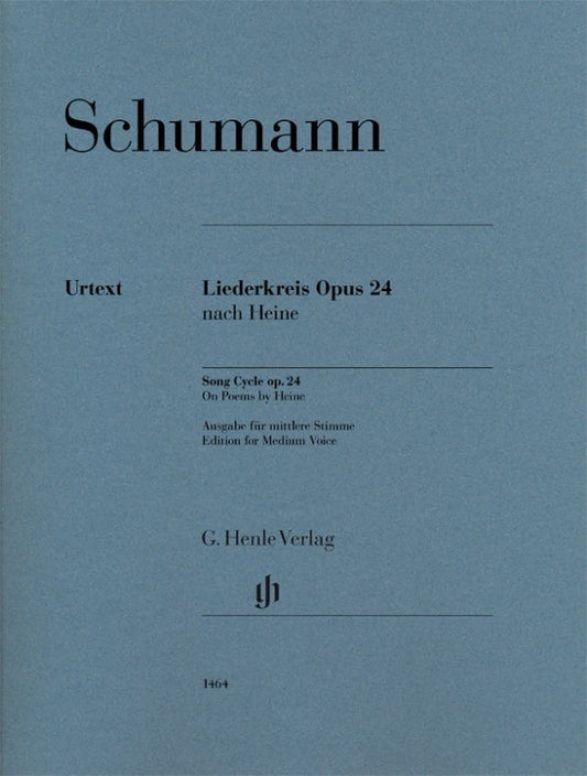 Cycle de mélodies, op. 24, sur des poèmes de Heine | Robert Schumann | Voix | Réduction pour piano | 1464