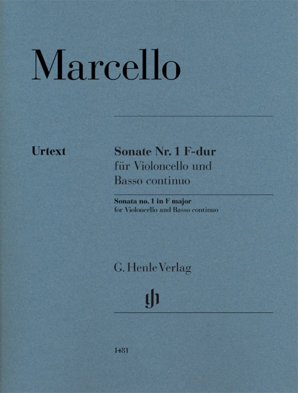 Sonate n° 1 en fa majeur | Benedetto Marcello | Violoncelle