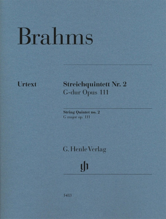 Quintette à cordes n° 2 en sol majeur, op. 111 | Johannes Brahms | Quintette à cordes | Jeu de parties