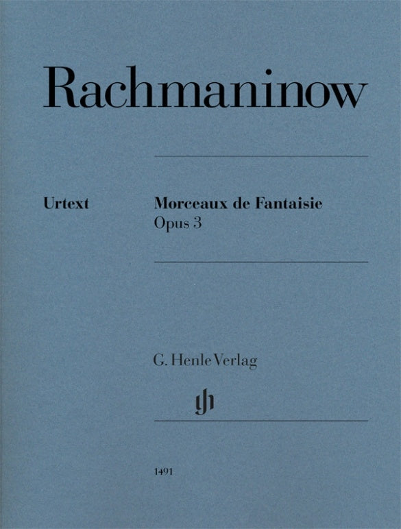 Morceaux de fantaisie, opus 3 | Sergei Rachmaninov | Piano