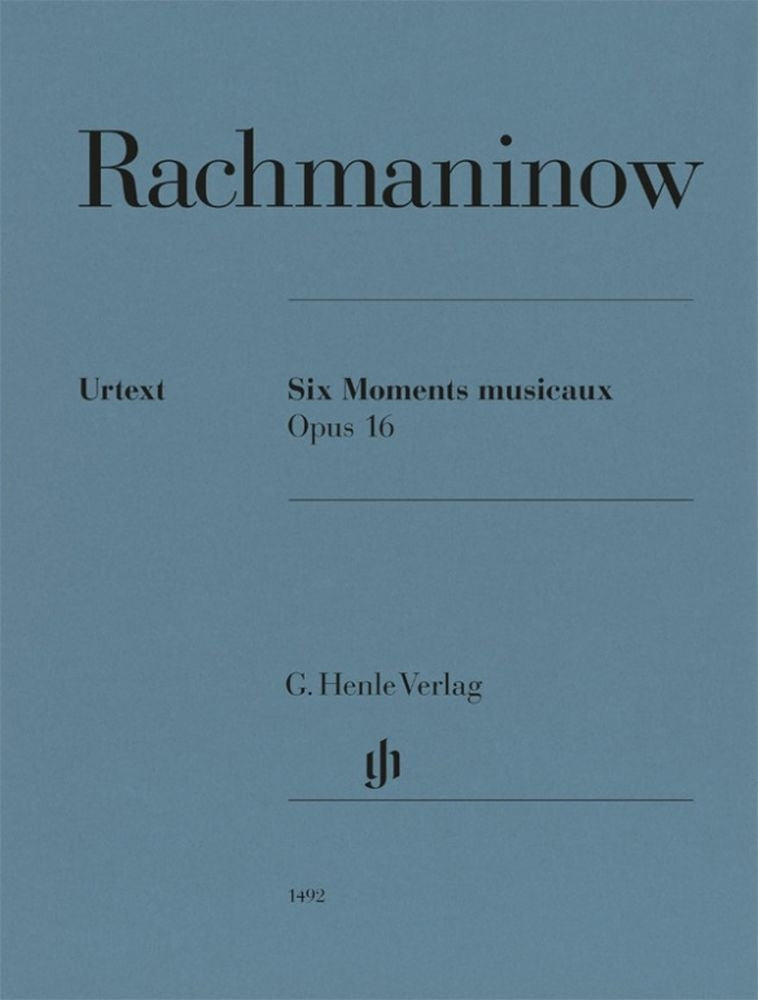 Six Moments musicaux, op. 16 | Sergei Rachmaninov | Piano