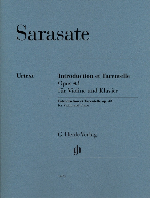 Introduction et Tarentelle, op. 43 | Pablo de Sarasate