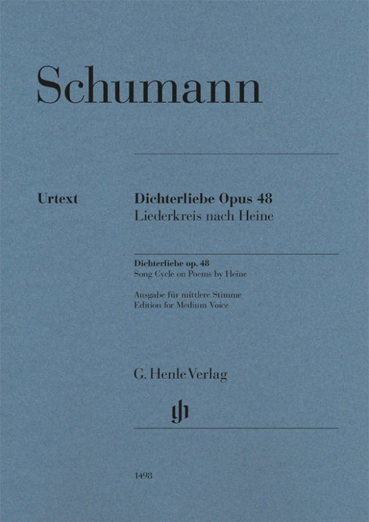 Dichterliebe (Amour de poète), op. 48 | Robert Schumann | Voix | Réduction pour piano | HN 1498