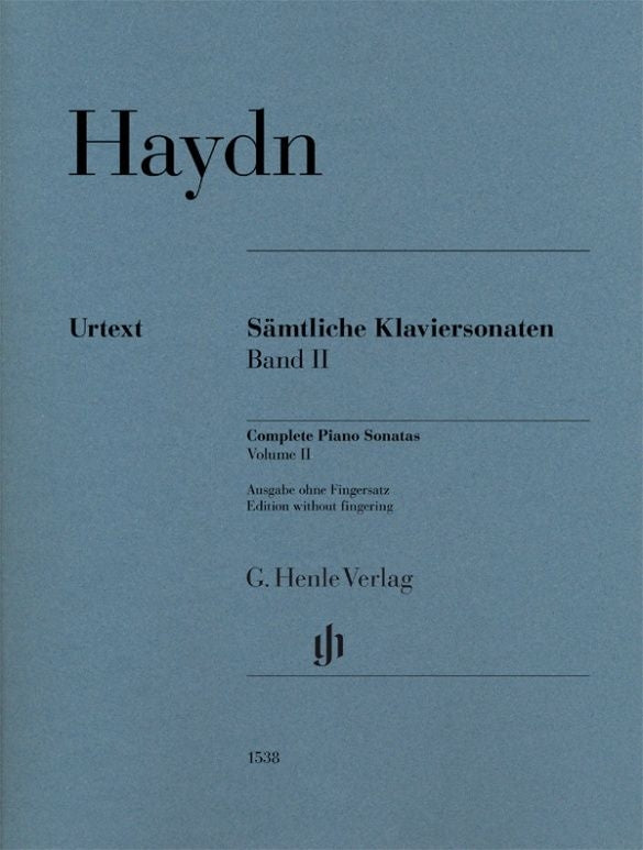 Sonates pour piano complètes - Volume II, sans doigtés, broché | Joseph Haydn