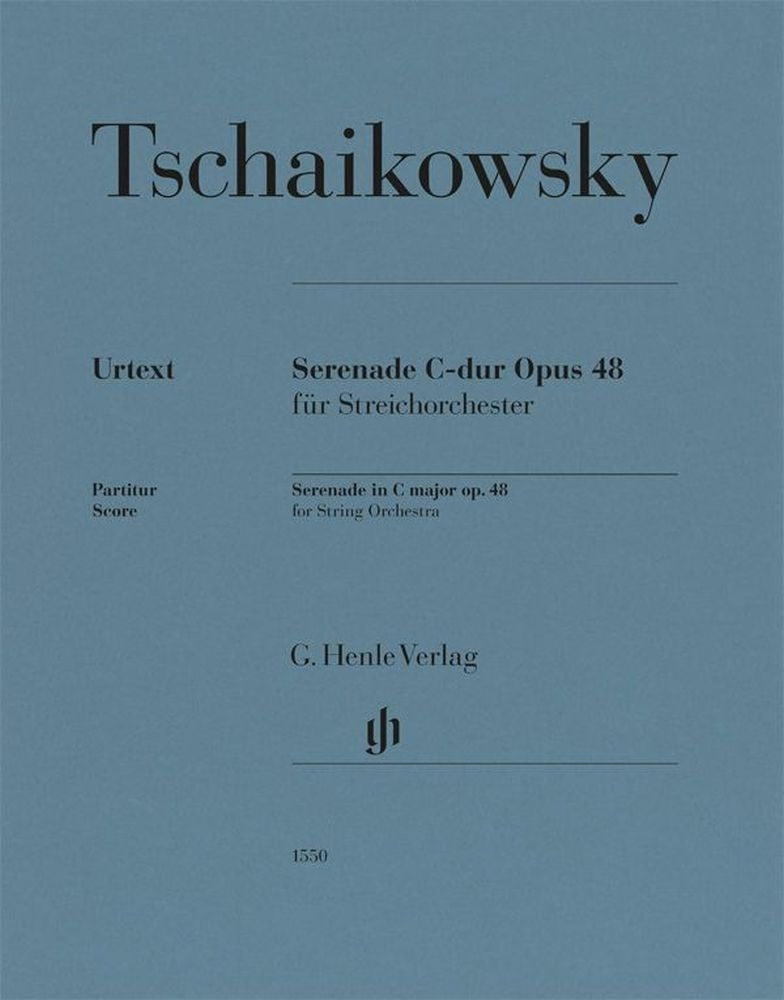 Sérénade en ut majeur, op. 48 | Peter Iljitsch Tschaikovsky | Orchestre à cordes | Partition