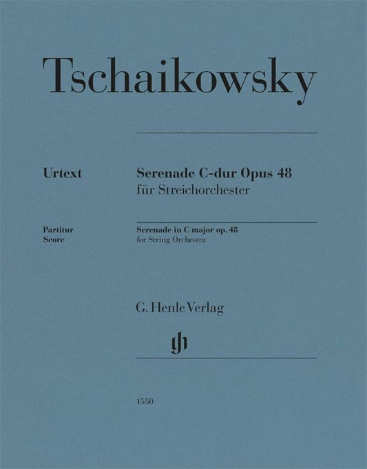 Sérénade en ut majeur, op. 48 | Peter Iljitsch Tschaikovsky | Orchestre à cordes | Partition