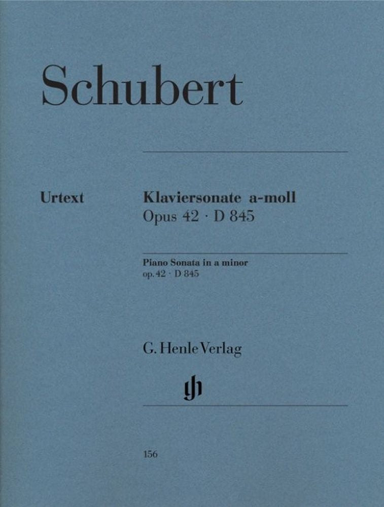 Sonate pour piano en la mineur, op. 42, D. 845 | Franz Schubert