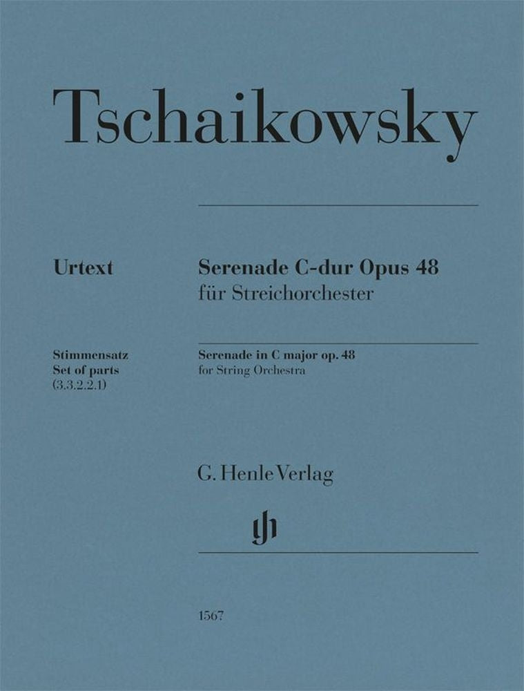 Sérénade en ut majeur, op. 48 | Peter Iljitsch Tschaikovsky | Orchestre à cordes | Jeu de parties