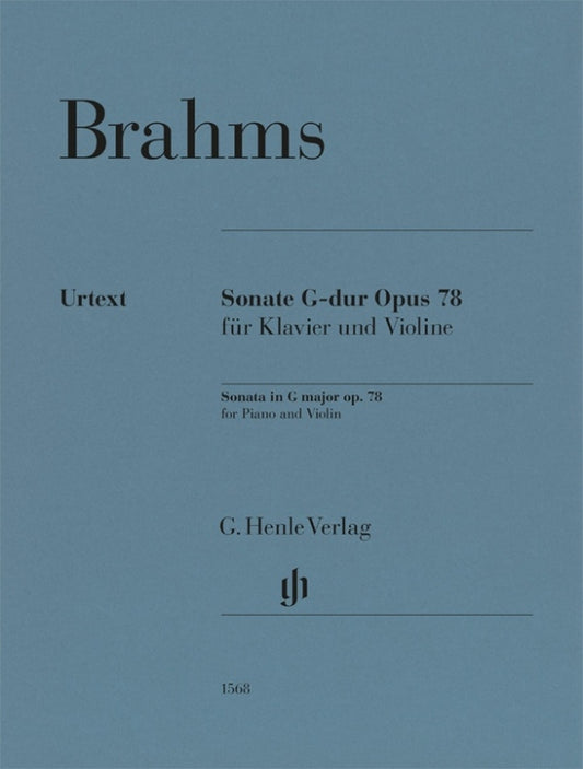 Sonate en sol majeur, op. 78 | Johannes Brahms | Violon