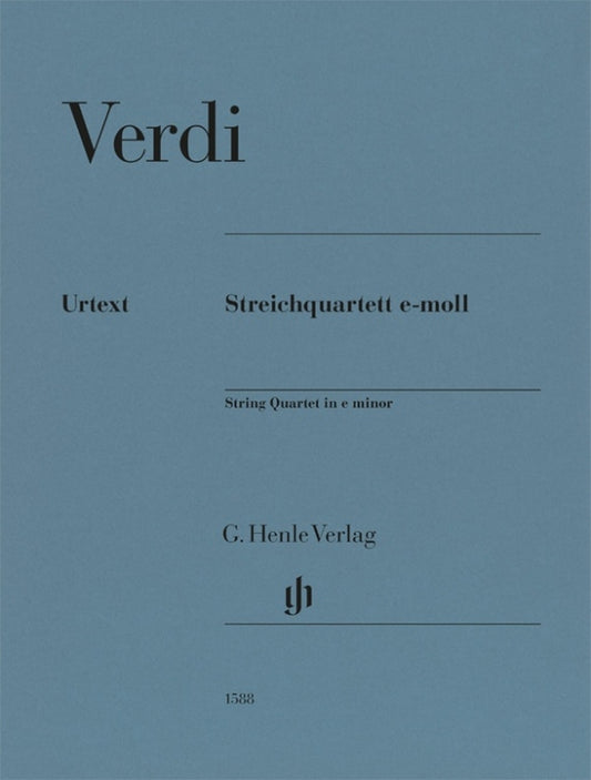 Quatuor à cordes en mi mineur | Giuseppe Verdi | Quatuor à cordes | Jeu de parties