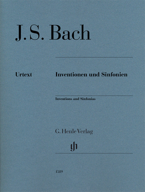 Inventions et Sinfonias - Piano Urtext | Johann Sebastian Bach