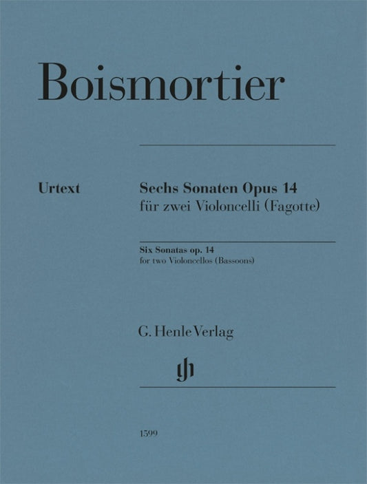 Six sonates, opus 14 | Joseph Bodin de Boismortier
