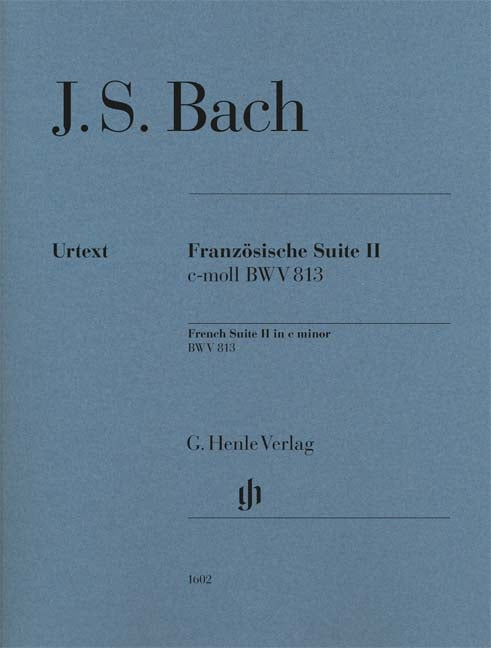 Suite française II - en ré mineur, BWV 813 | Johann Sebastian Bach | Piano | Livre | HN 1602