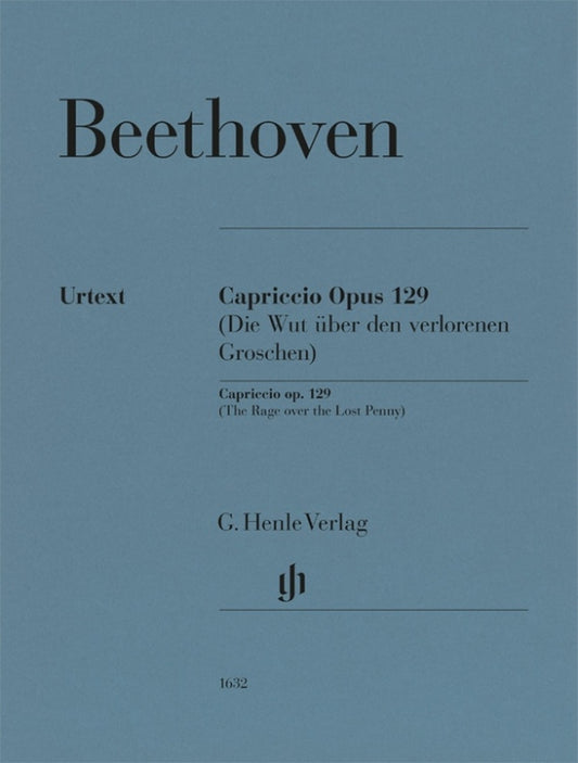 Capriccio, op. 129 | Ludwig van Beethoven | Piano