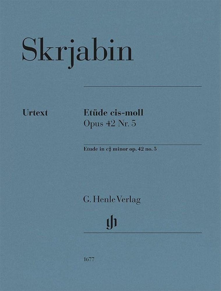 Étude en ut dièse mineur, op. 42 n° 5 | Alexander Scriabin