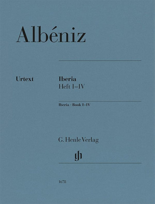 Iberia, Book I-IV de Isaac Albéniz, Livre pour piano