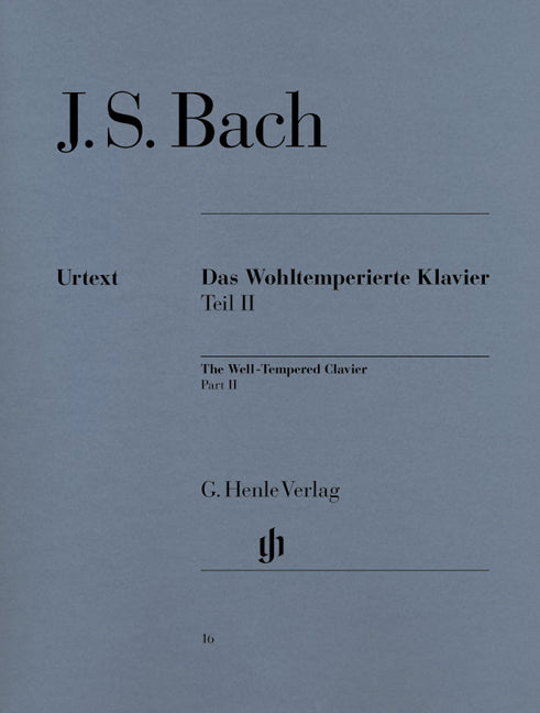 Le Clavier bien tempéré, Livre II, BWV 870-893 | Johann Sebastian Bach | Piano | Livre