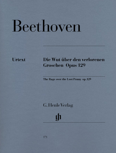 Die Wut über den verlorenen Groschen (La Rage pour un sou perdu), op. 129 | Ludwig van Beethoven