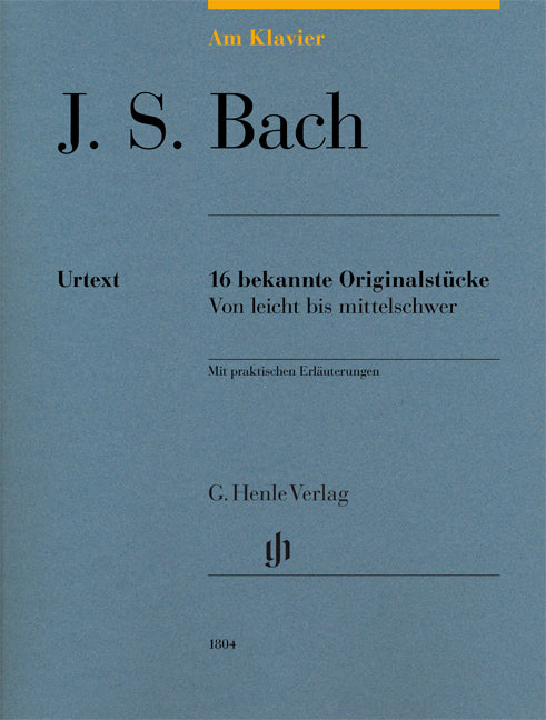 Bach : 16 pièces originales célèbres | Piano