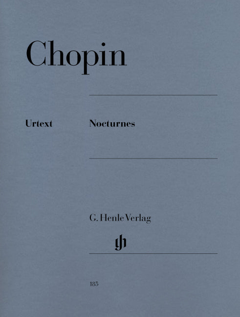 Nocturnes | Frédéric Chopin | Piano | Livre | HN 185