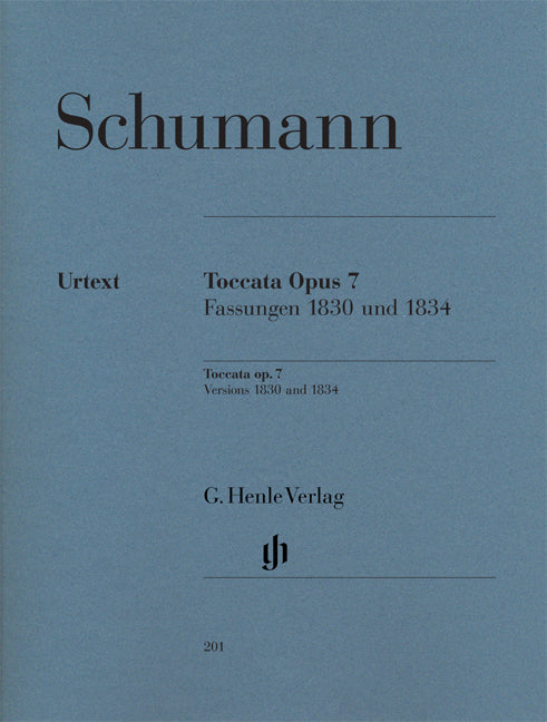 Toccata, op. 7 - versions de 1830 et 1834 | Robert Schumann