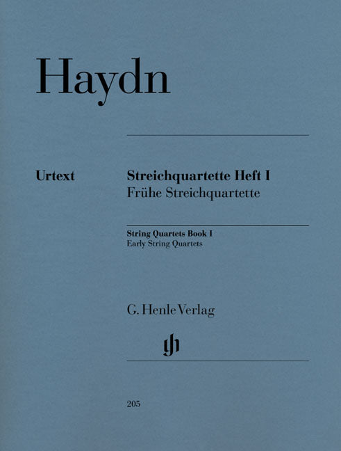 Quatuors à cordes - Cahier I | Franz Joseph Haydn