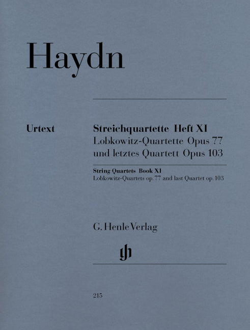 Quatuors à cordes, op. 77 et op. 103 | Franz Joseph Haydn