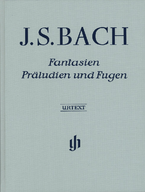 Fantasies, Preludes and Fugues de Johann Sebastian Bach, Livre pour piano