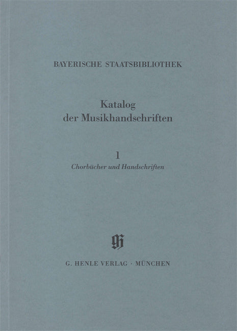 KBM 5/1 - Livres de chœur | éd. Bayerische Staatsbibliothek