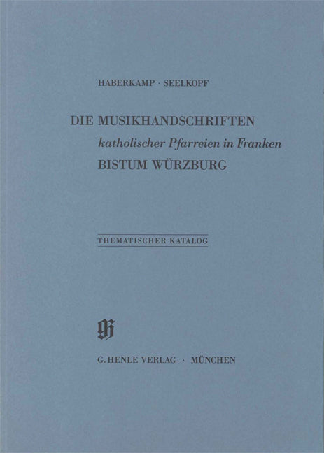 KBM 17 - Paroisses catholiques de Franconie | éd. Bayerische Staatsbibliothek