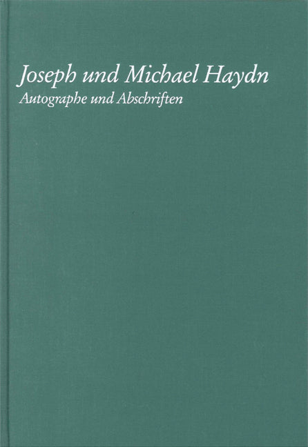 Joseph et Michael Haydn - Autographes et copies