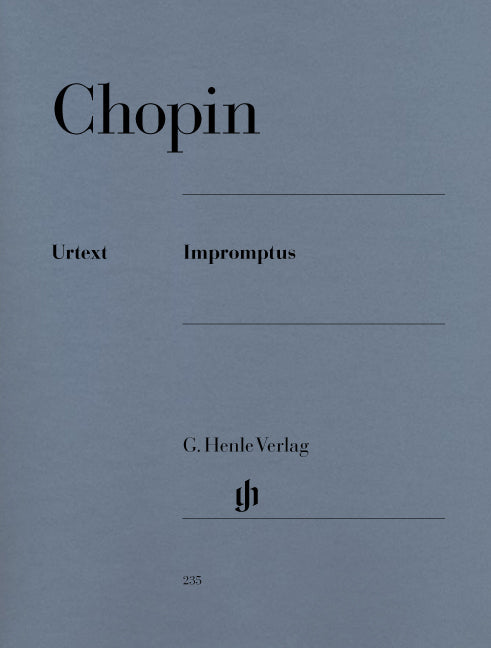 Impromptus | Frédéric Chopin | Piano | Livre | HN 235