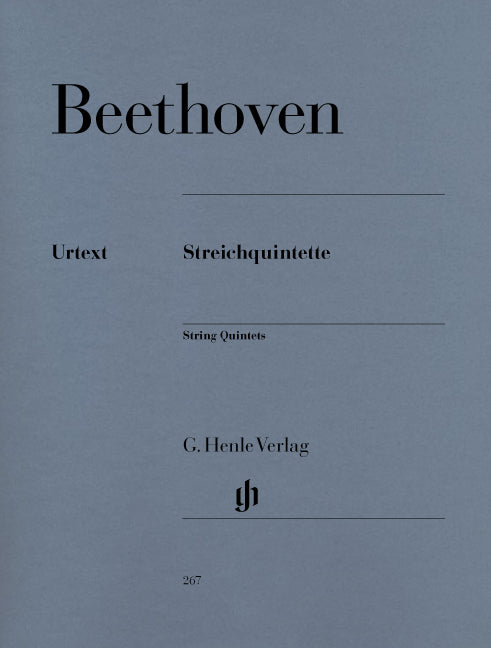 Quintettes à cordes | Ludwig van Beethoven | Quintette à cordes | Partition + parties