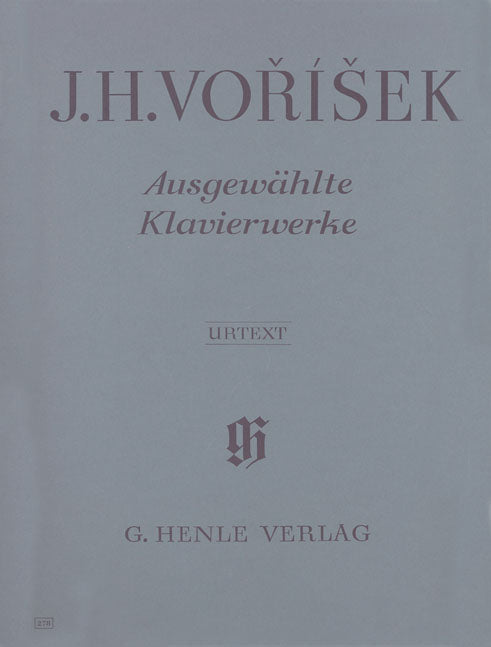 Œuvres choisies pour piano | J.H. Vorisek