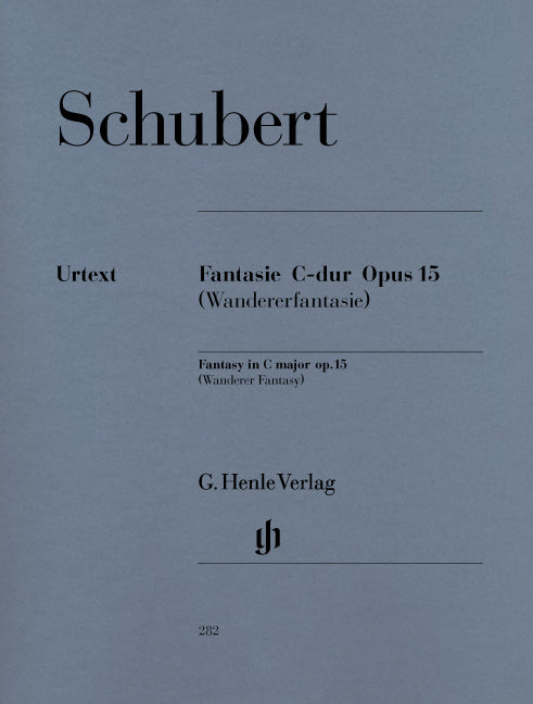 Fantasy In C Op.15 D760 de Franz Schubert, Livre pour piano