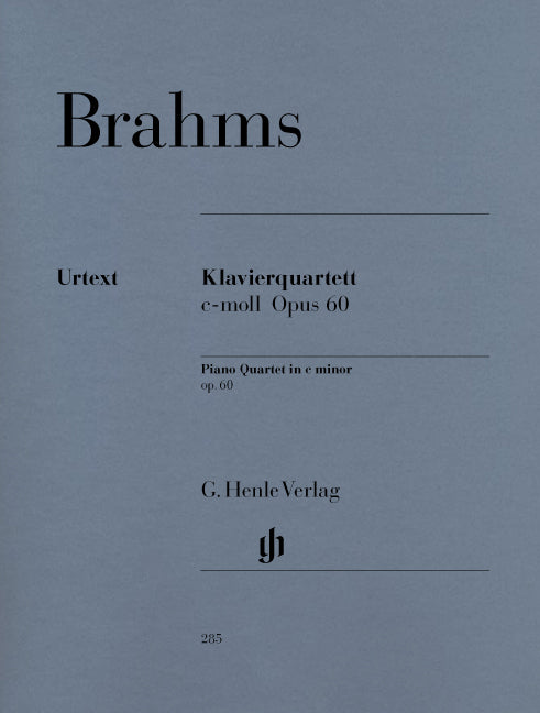 Quatuor avec piano en ut mineur, op. 60 | Johannes Brahms