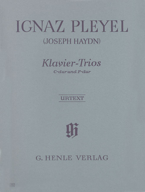 Trios avec piano - autrefois attribués à Joseph Haydn | Ignace Pleyel