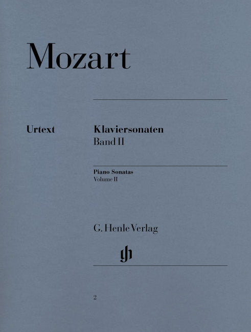 Sonates pour piano - Volume 2 | Wolfgang Amadeus Mozart
